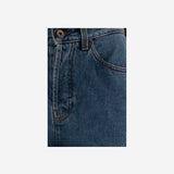 JEANS BOOTCUT IN COTONE STRETCH 8110741 MID BLUE BURBERRY 