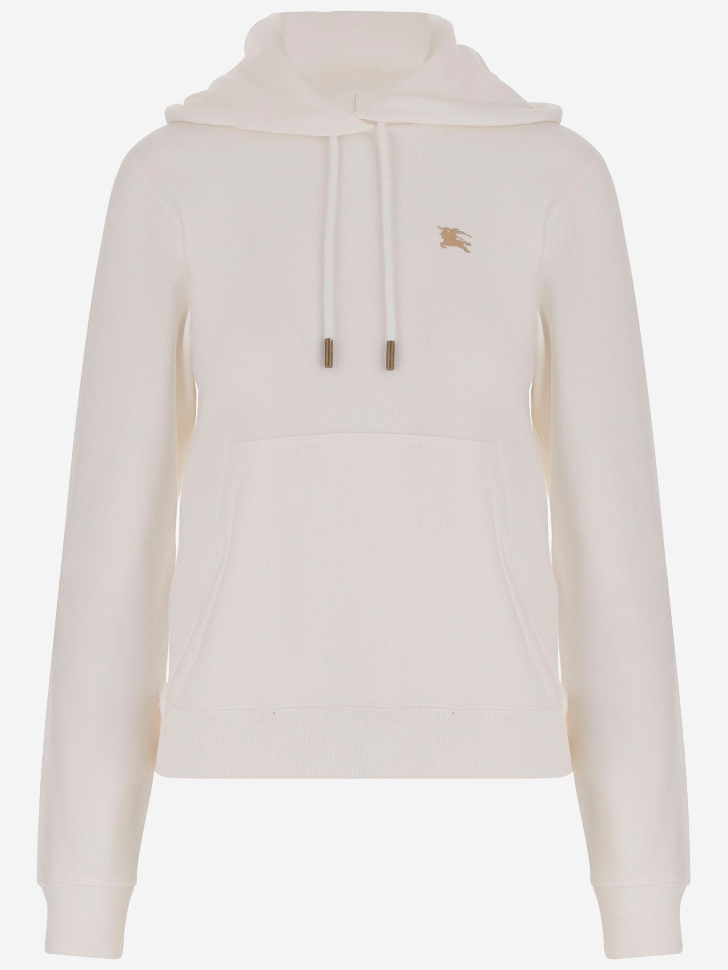 FELPA IN COTONE CON LOGO 8110965 CHALK BURBERRY 