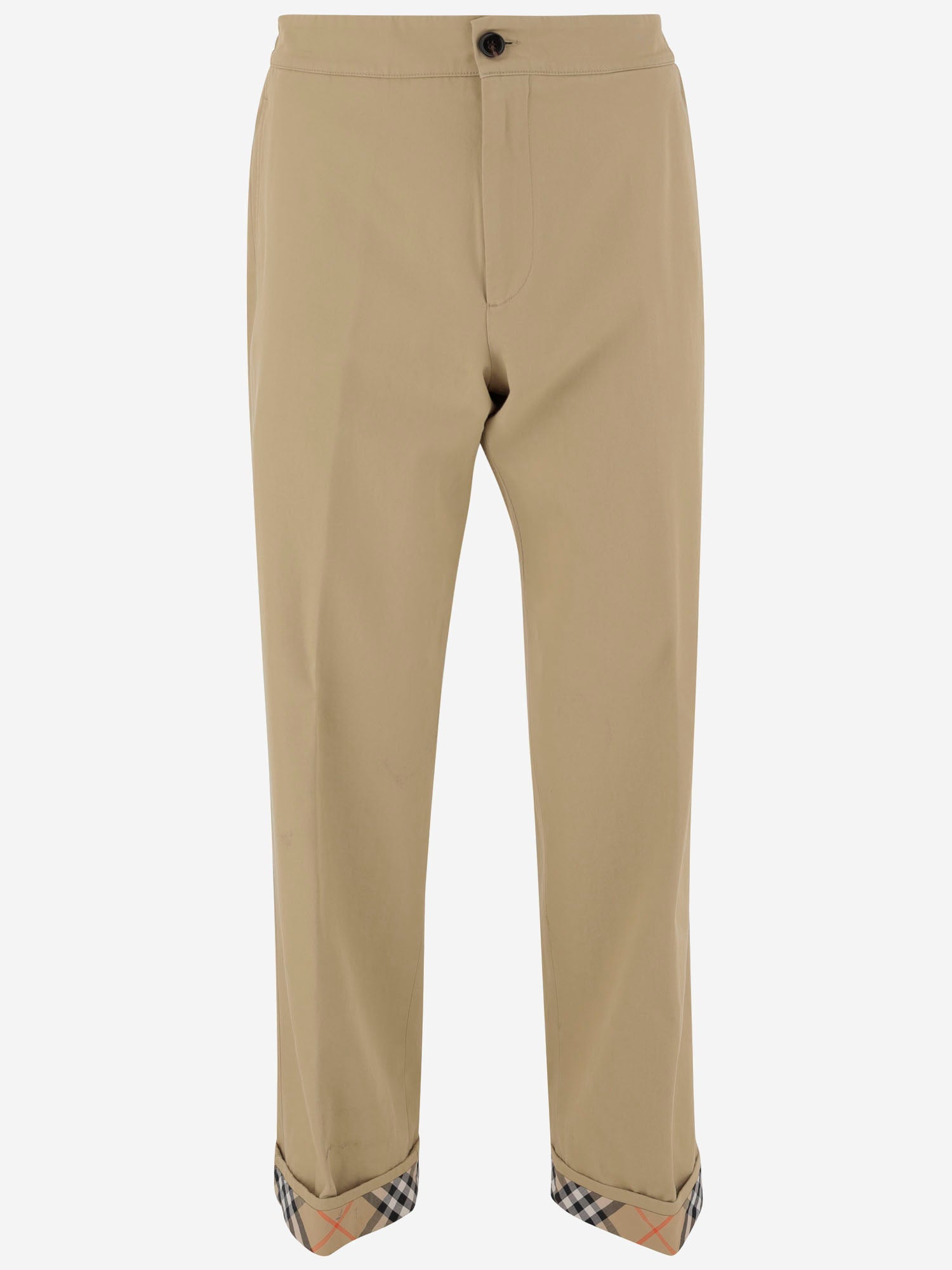 PANTALONI IN COTONE 8111203 HAMPER BURBERRY 