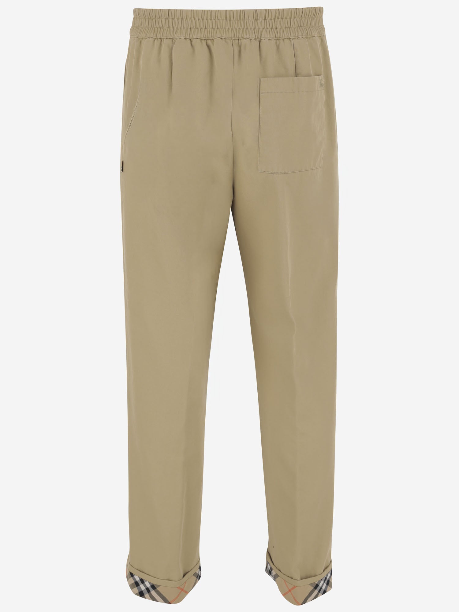PANTALONI IN COTONE 8111203 HAMPER BURBERRY 