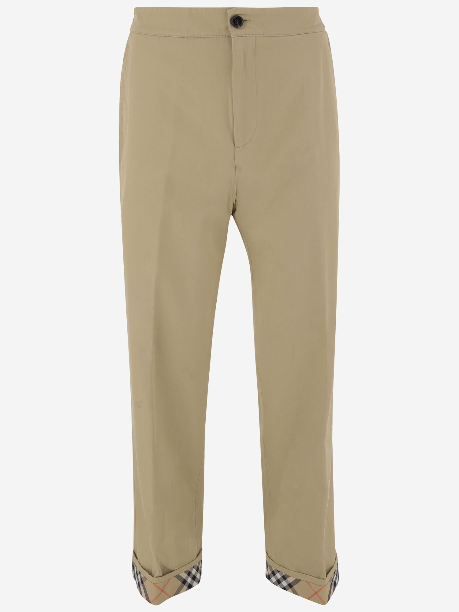 PANTALONI IN COTONE 8111203 HAMPER BURBERRY 