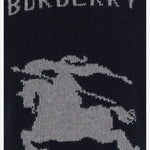 MAGLIONE IN LANA E CASHMERE 8114154 NAVY BURBERRY 