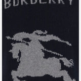 MAGLIONE IN LANA E CASHMERE 8114154 NAVY BURBERRY 