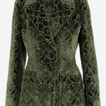 Blazer in velluto barocco 8115889 MOAT IP PATTERN BURBERRY 
