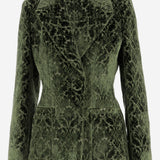 Blazer in velluto barocco 8115889 MOAT IP PATTERN BURBERRY 