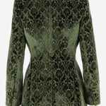 Blazer in velluto barocco 8115889 MOAT IP PATTERN BURBERRY 