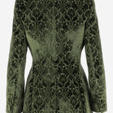 Blazer in velluto barocco 8115889 MOAT IP PATTERN BURBERRY 