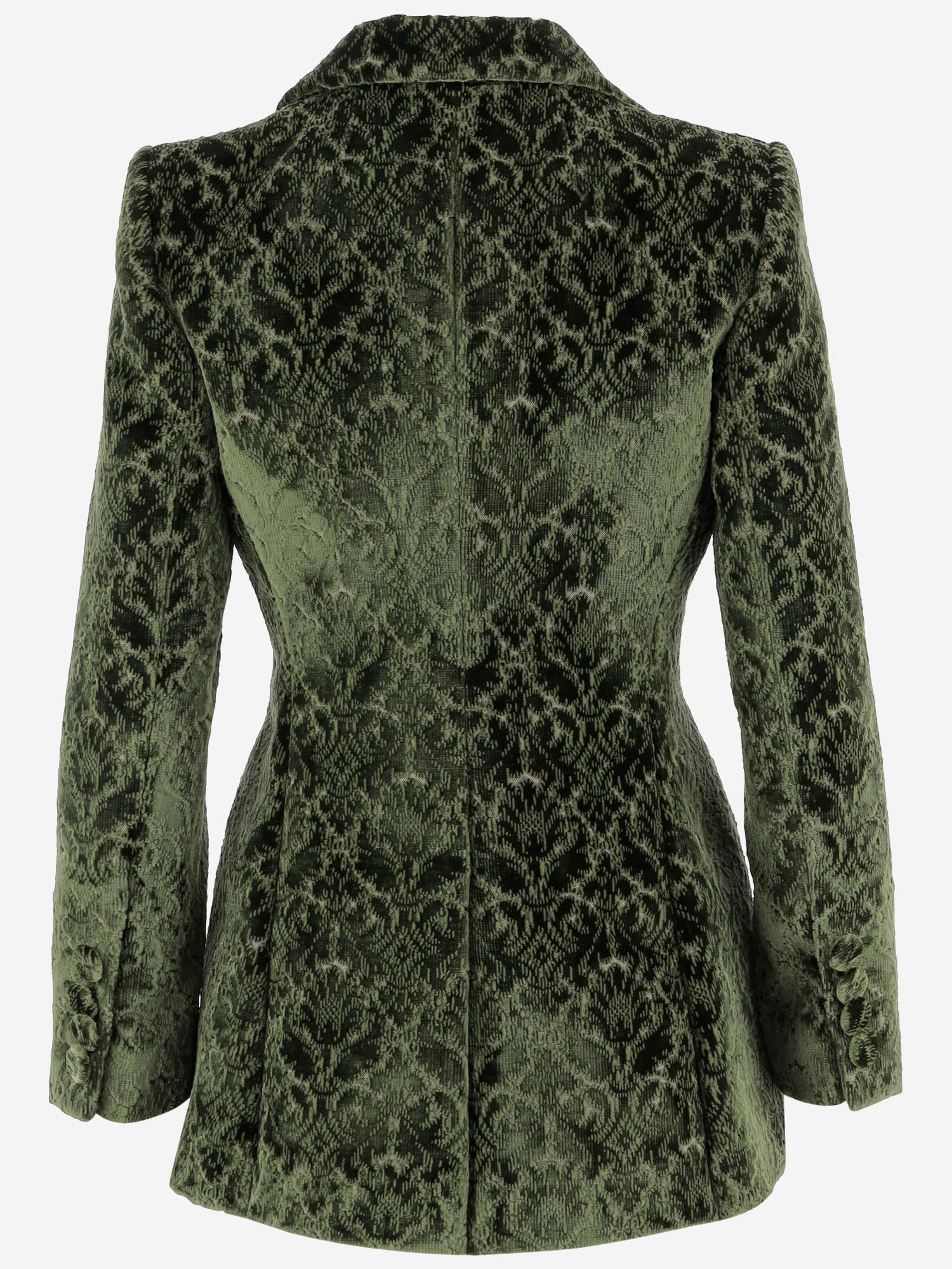 Blazer in velluto barocco 8115889 MOAT IP PATTERN BURBERRY 