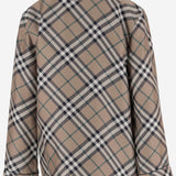CAMICIA IN SETA CON MOTIVO CHECK 8117022 LINDEN IP CHECK BURBERRY 