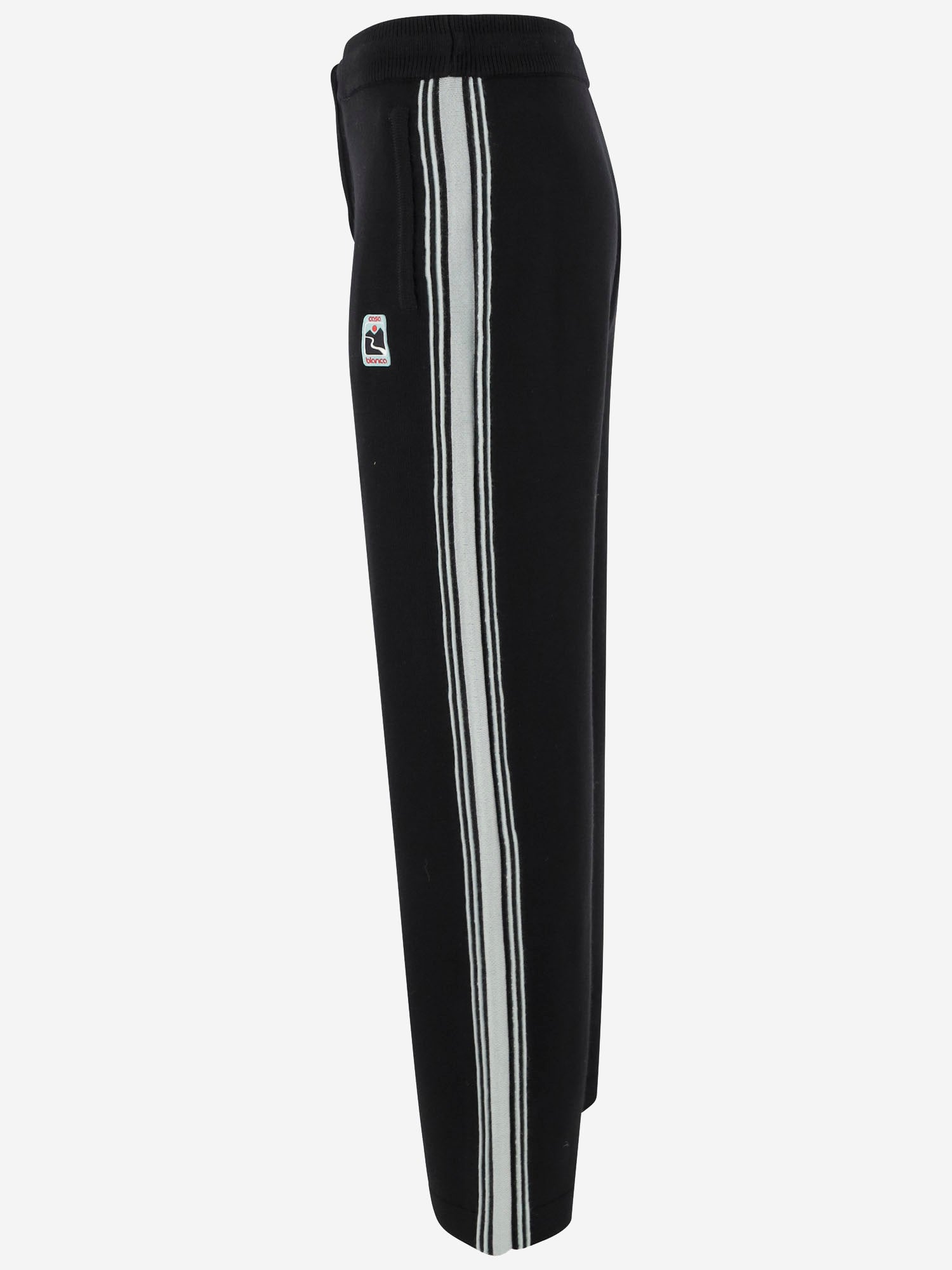 PANTALONI IN LANA MERINO MPF25KW1012 01 CASABLANCA 