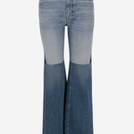 JEANS PATCHWORK IN DENIM DI COTONE CH24WDP14159 4ZD CHLOE 