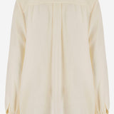 CAMICIA IN SETA CON COLLETTO ALLA COREANA CH25AHT17077 114 CHLOE 