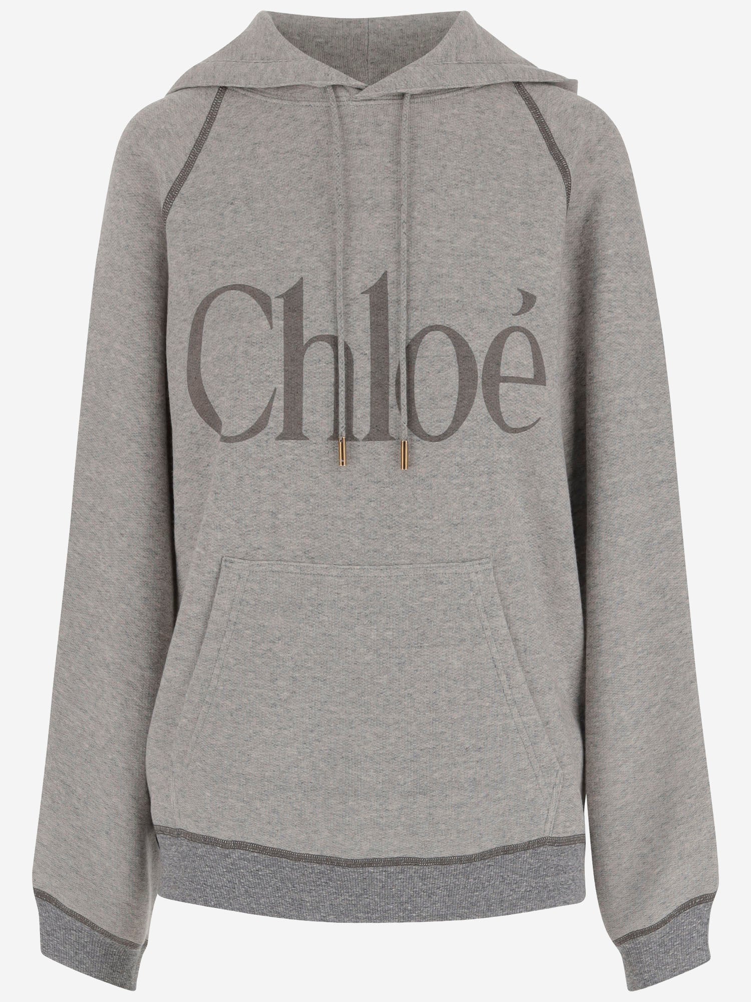 FELPA IN MISTO COTONE CON LOGO CH25AJH10179 060 CHLOE 
