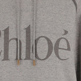 FELPA IN MISTO COTONE CON LOGO CH25AJH10179 060 CHLOE 