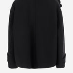 CAPPOTTO CORTO OVERSIZE IN MISTO LANA CH25AMA96952 001 CHLOE 