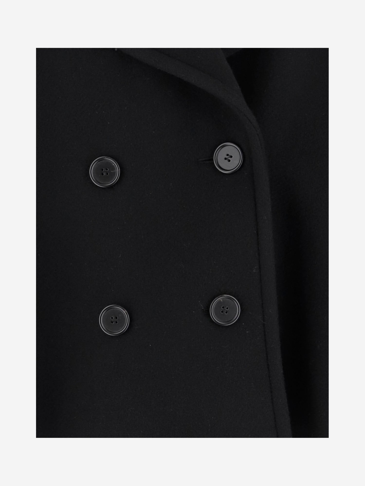 CAPPOTTO CORTO OVERSIZE IN MISTO LANA CH25AMA96952 001 CHLOE 