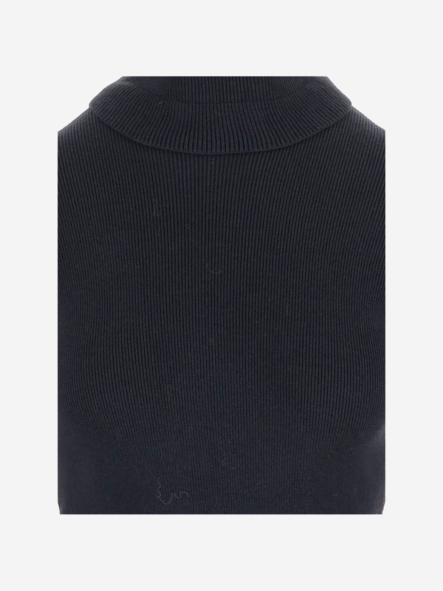 PULLOVER DOLCEVITA IN LANA E COTONE CH25AMP14520 4C4 CHLOE 