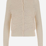 TWIN SET IN MAGLIA DI COTONE E SETA CH25AMX01580 107 CHLOE 