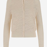 TWIN SET IN MAGLIA DI COTONE E SETA CH25AMX01580 107 CHLOE 