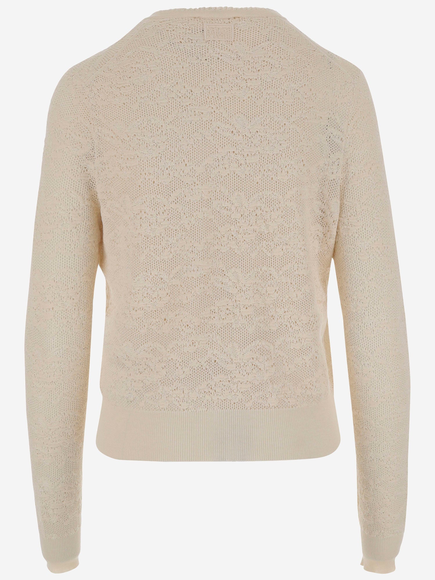 TWIN SET IN MAGLIA DI COTONE E SETA CH25AMX01580 107 CHLOE 