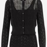 MAGLIONE TWIN-SET IN COTONE CH25AMX03611 001 CHLOE 