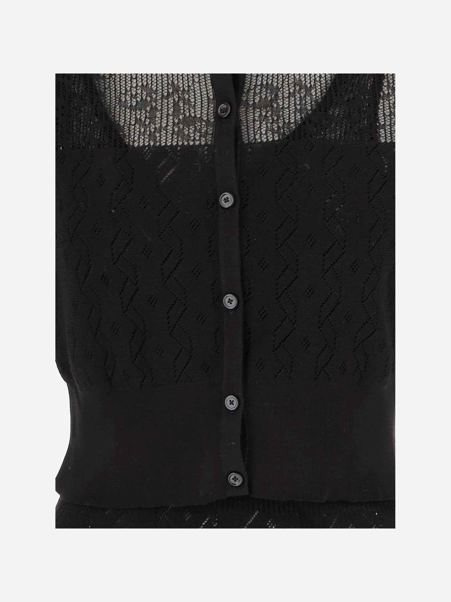 MAGLIONE TWIN-SET IN COTONE CH25AMX03611 001 CHLOE 