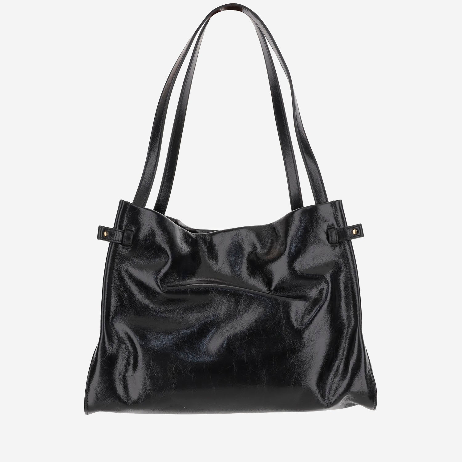 BORSA A SPALLA IN PELLE LUCIDA CH25AS870P60 001 CHLOE 