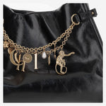 BORSA A SPALLA IN PELLE LUCIDA CH25AS870P60 001 CHLOE 