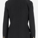GIACCA DOPPIOPETTO IN LANA BOUCLÉ CH25AVE22935 001 CHLOE 