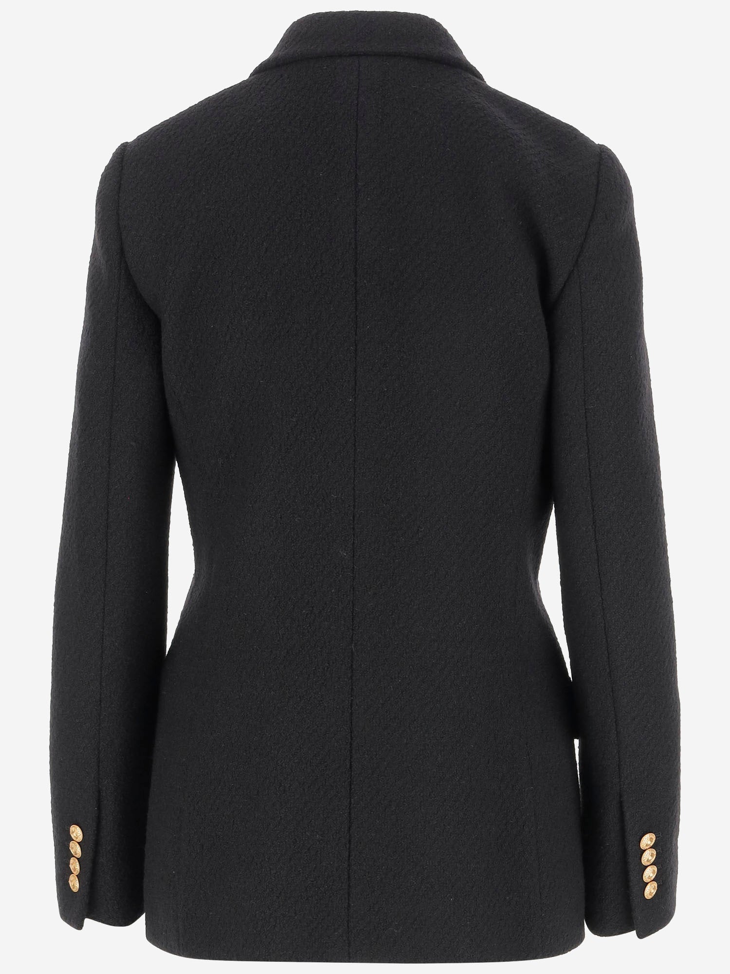 GIACCA DOPPIOPETTO IN LANA BOUCLÉ CH25AVE22935 001 CHLOE 