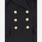 GIACCA DOPPIOPETTO IN LANA BOUCLÉ CH25AVE22935 001 CHLOE 