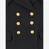 GIACCA DOPPIOPETTO IN LANA BOUCLÉ CH25AVE22935 001 CHLOE 