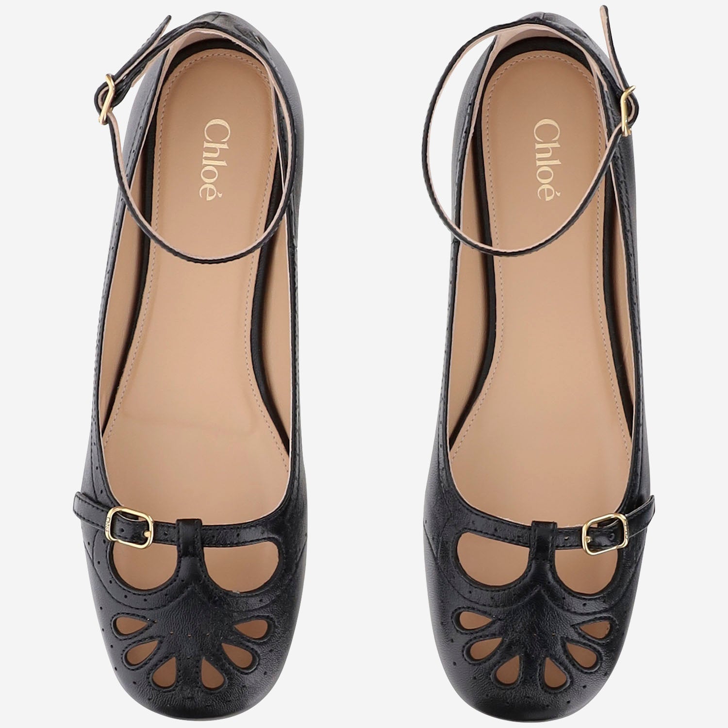 BALLERINA MISTY IN PELLE CH25W14VUN 001 CHLOE 