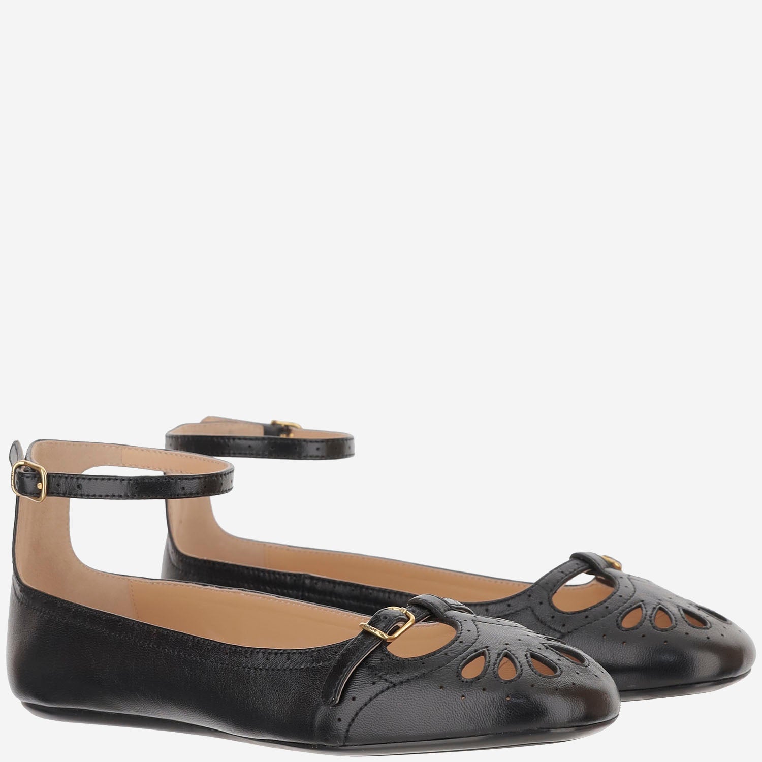 BALLERINA MISTY IN PELLE CH25W14VUN 001 CHLOE 