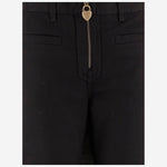 PANTALONI IN COTONE CON ZIP FRONTALE CH25WDP72150 001 CHLOE 