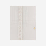 Cardigan con scollo profondo in cotone CH25WJC01185 101 CHLOE 