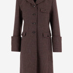 Cappotto da equitazione monopetto in misto lana CH25WMA14169 990 CHLOE 