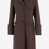 Cappotto da equitazione monopetto in misto lana CH25WMA14169 990 CHLOE 