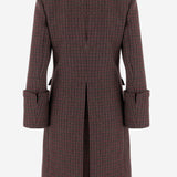 Cappotto da equitazione monopetto in misto lana CH25WMA14169 990 CHLOE 