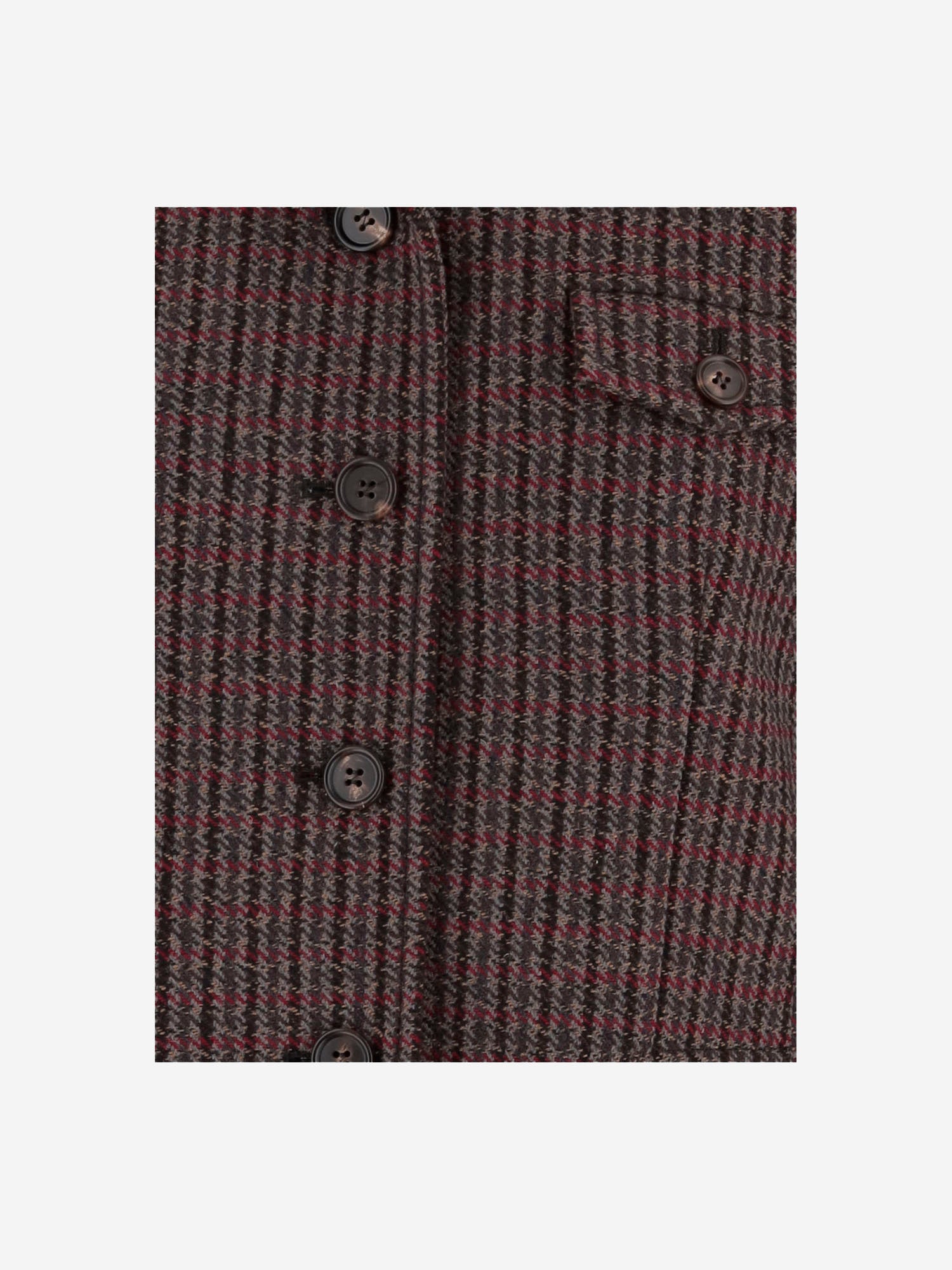 Cappotto da equitazione monopetto in misto lana CH25WMA14169 990 CHLOE 