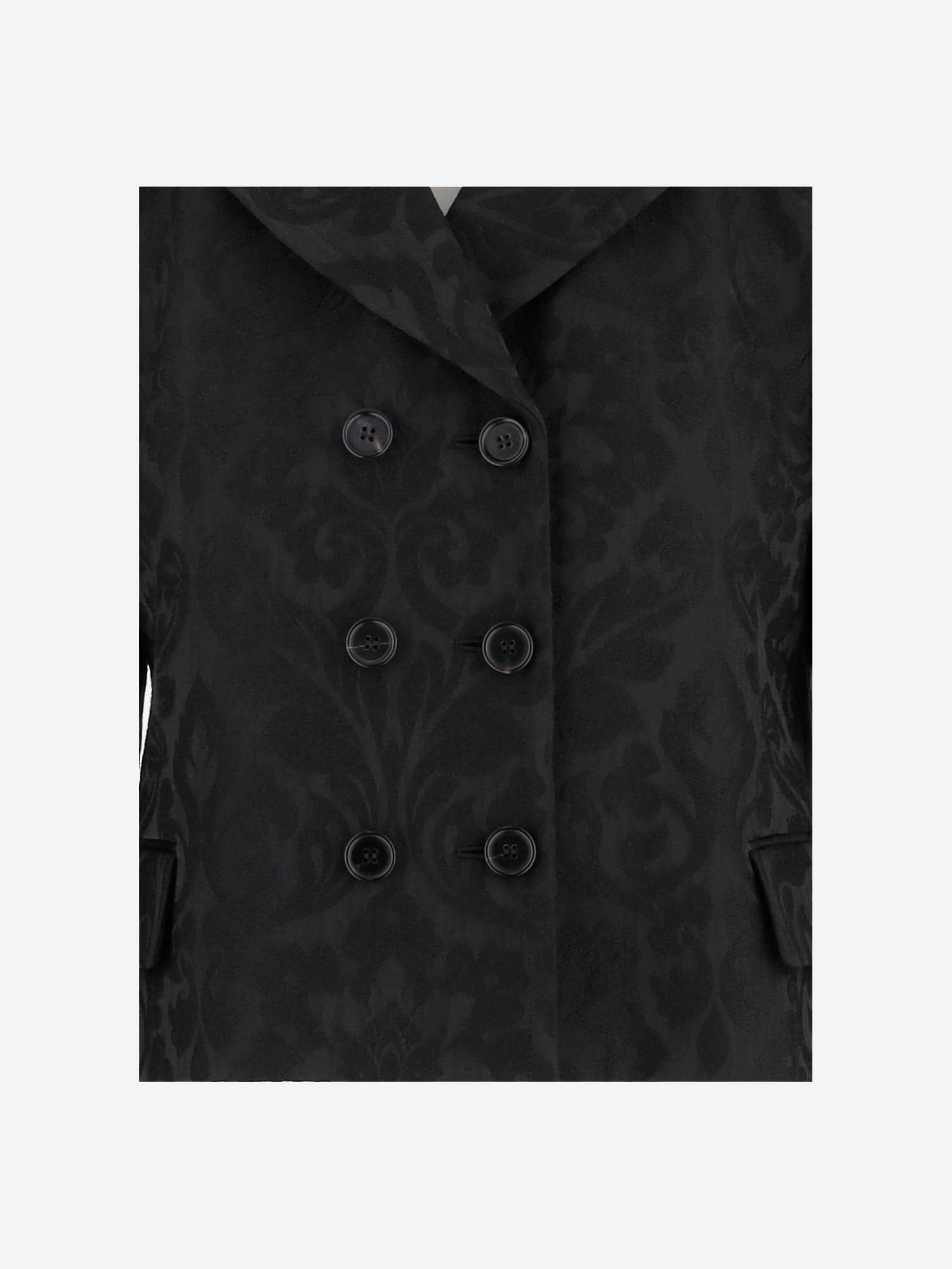 Giacca doppiopetto in misto lana CH25WVE70308 001 CHLOE 
