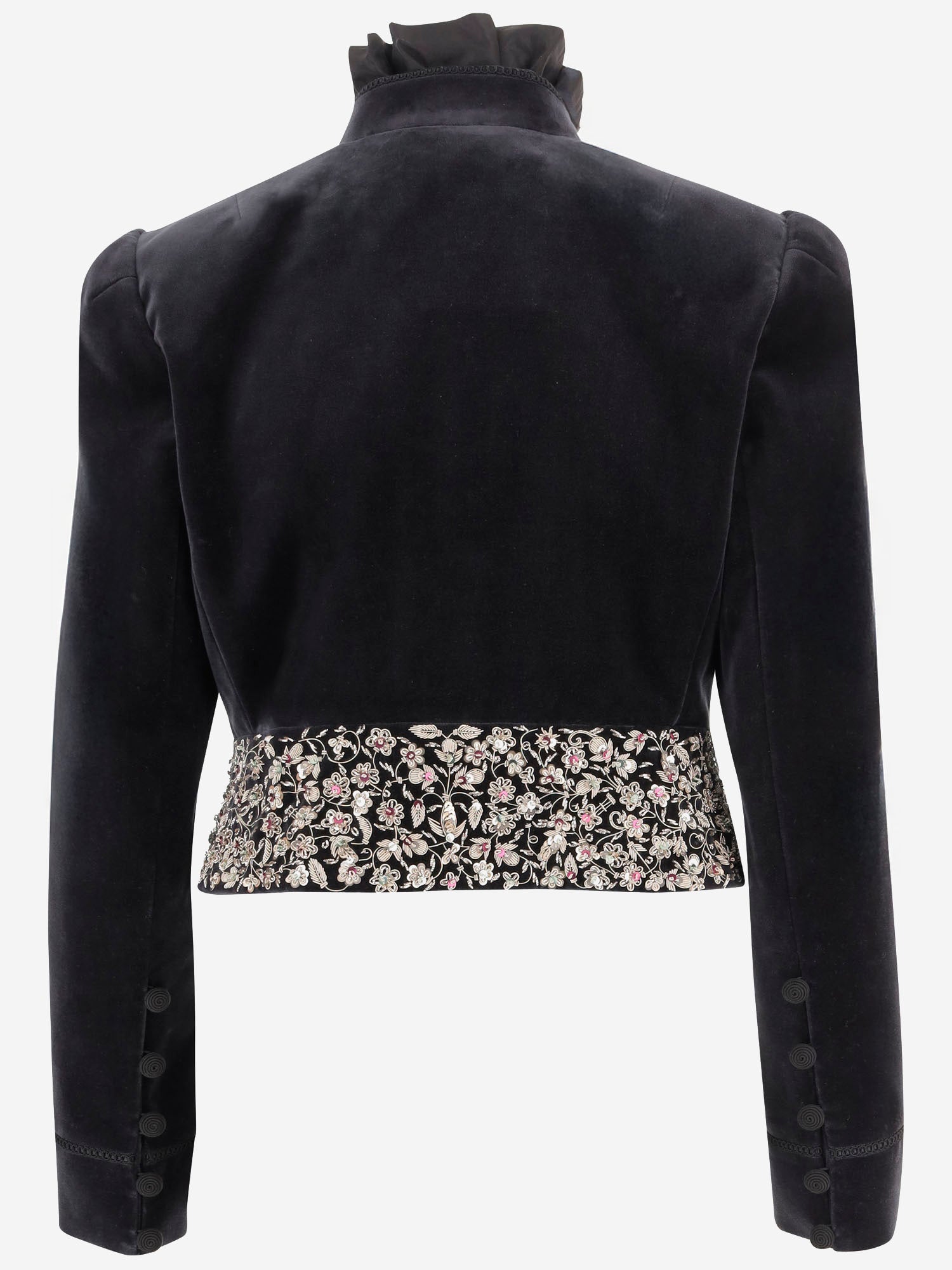 GIACCA SPENCER IN VELLUTO CH25WVE81091 070 CHLOE 