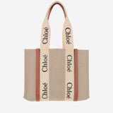 BORSA TOTE MEDIA WOODY CHC22AS383I26 90U CHLOE 
