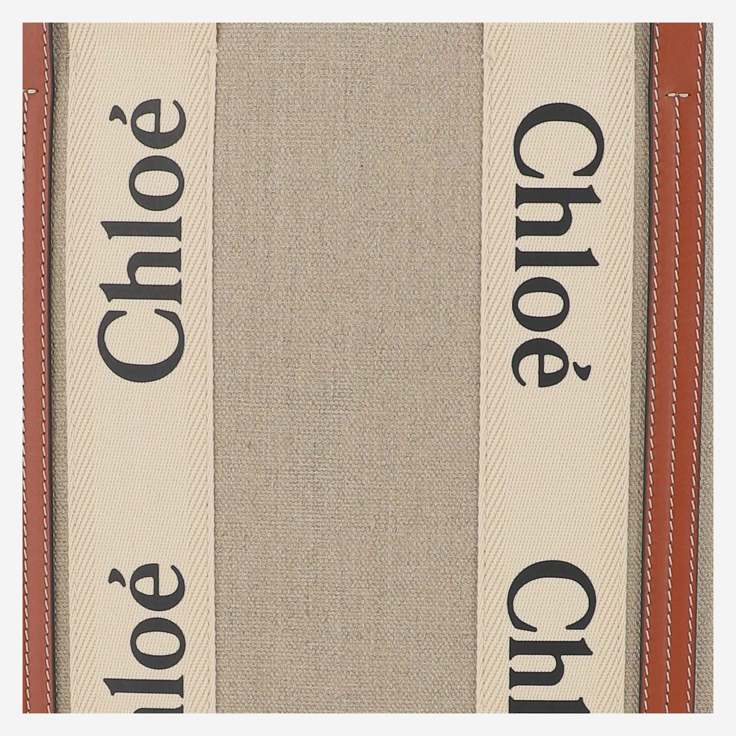 BORSA TOTE MEDIA WOODY CHC22AS383I26 90U CHLOE 