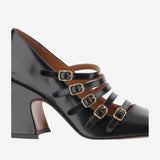 DÉCOLLETÉ JANIS IN PELLE LUCIDA CHC25A11COL 001 CHLOE 