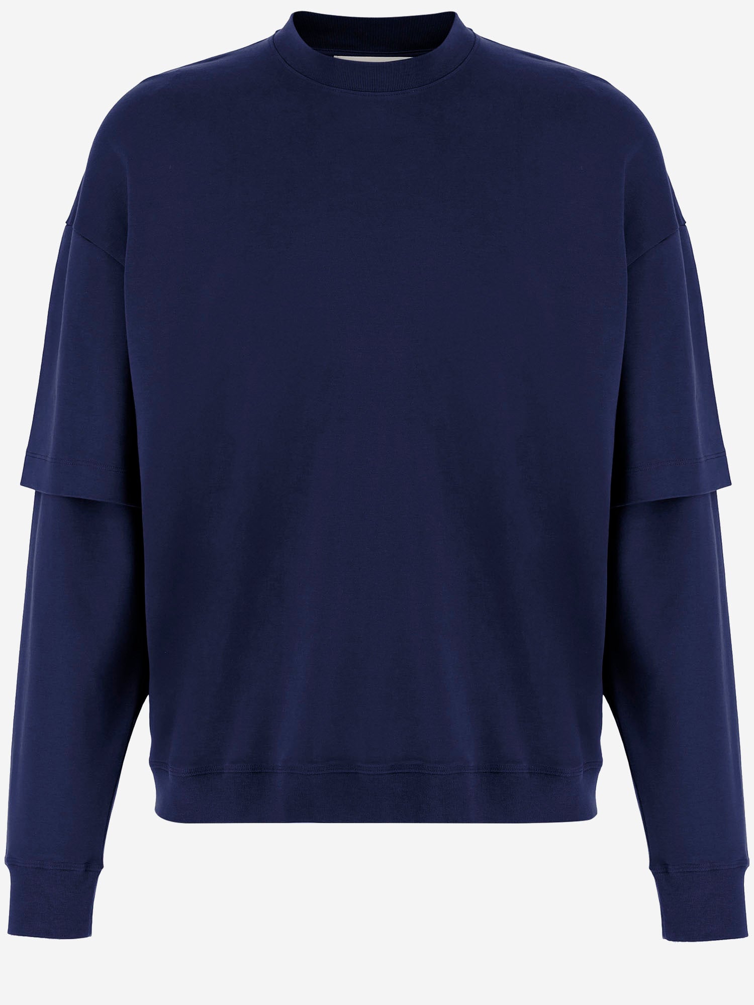 T-SHIRT A DOPPIA MANICA TROY MJE10 JWO010051 DARKPARK 