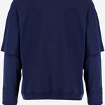 T-SHIRT A DOPPIA MANICA TROY MJE10 JWO010051 DARKPARK 