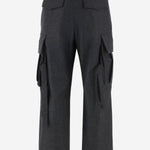 PANTALONI CARGO IN LANA MTR19 FAW020075 DARKPARK 