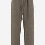 PANTALONI DA JOGGING IN LANA MTR35 FAW320061 DARKPARK 