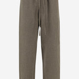 PANTALONI DA JOGGING IN LANA MTR35 FAW320061 DARKPARK 